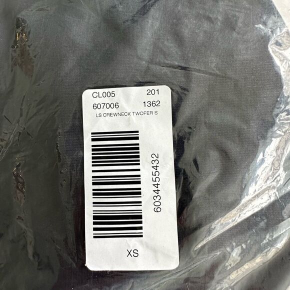 Ann Taylor LS Crewneck Twofer Blue/Stripes S NWT IN PACKAGE - Picture 4 of 6